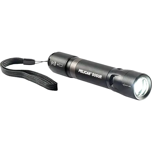 Pelican Flashlight LED Rechargeable, lm – 393 Run Time – 2h 30min Batt – 18650 Rechargeable, Black