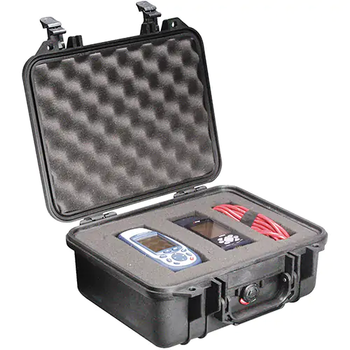 Pelican Small Case With Foam, Black