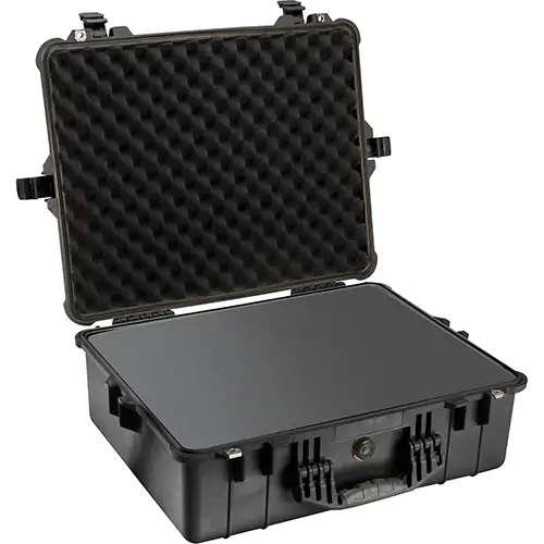 Pelican Large Case With Foam, Black