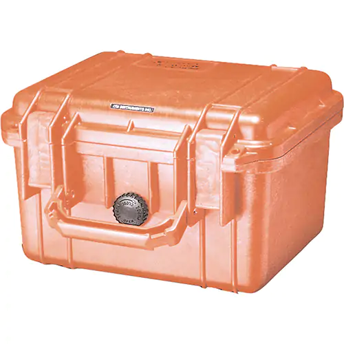 Pelican Large Case With Foam, Orange