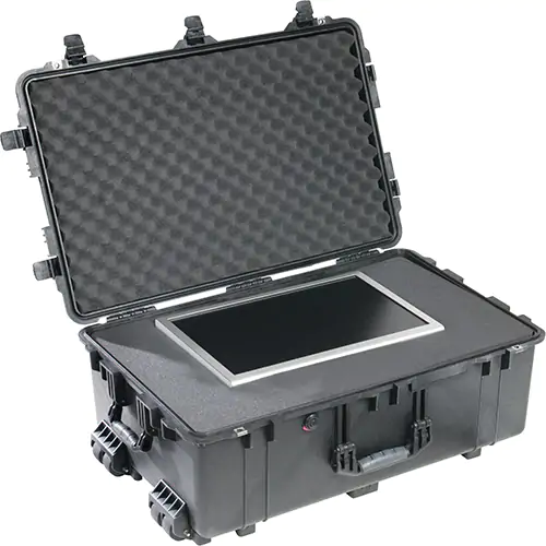 Pelican Large Case With Foam, Black