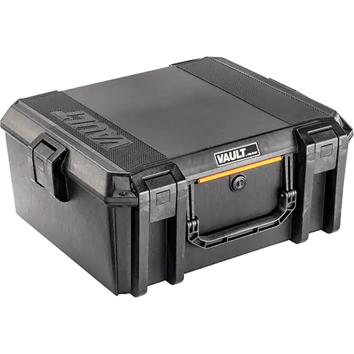 Pelican Vault Large Equipment Case with foam, Black