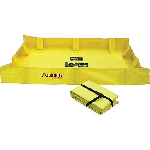 Justrite BERM, LITE QB 4'X6'X8"