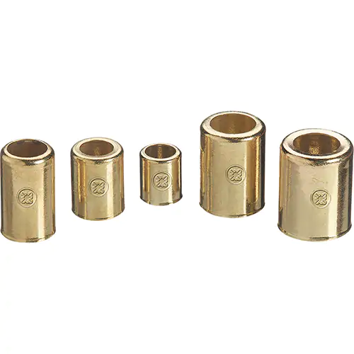 FERRULE, .330" ID, 1/2" LONG, BRASS