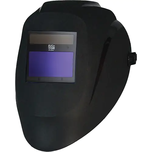 VISION: BLACK 110X90MM HELMET