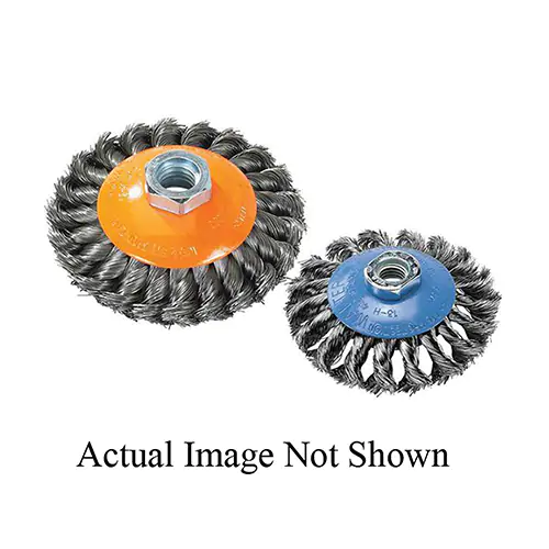 WALTER 6X5/8 KNOT-TWISTED SAUCER BRUSH