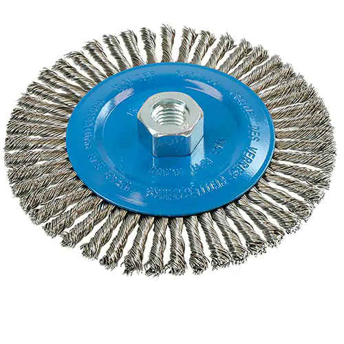 WALTER 6X1/4X5/8 ST ST KNOT BRUSH