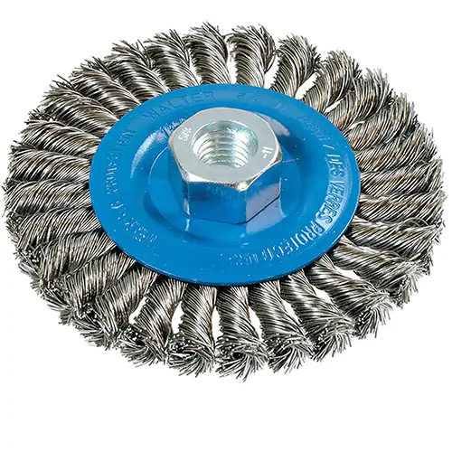 WALTER 4-1/2X1/4X5/8-11 SS BRUSH