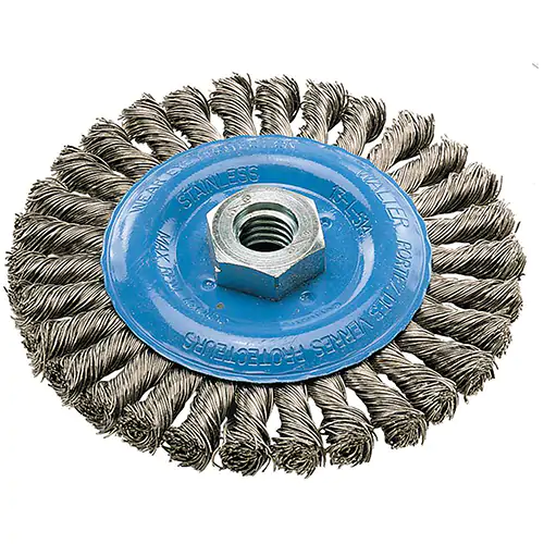 WALTER 5X3/8X5/8 ST ST KNOT BRUSH