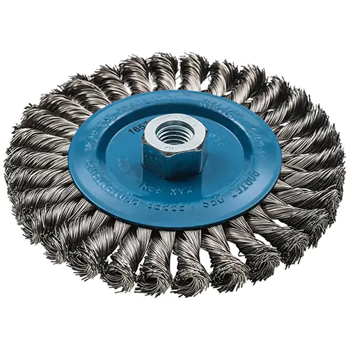 WALTER 6X3/8X5/8 ST ST KNOT BRUSH