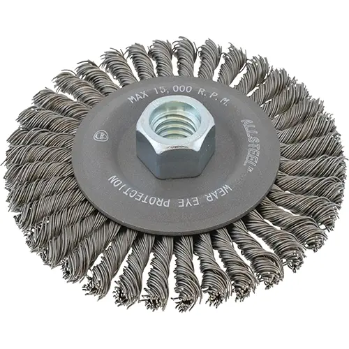 ALLSTEEL 6X1/4 STRINGER WHL BRUSH, BULK