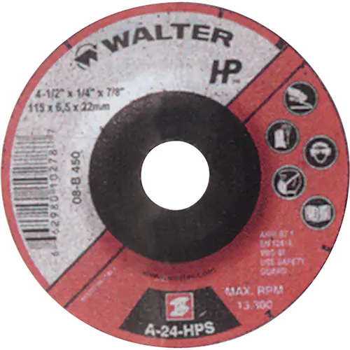 4-1/2X1/4X7/8 HP GR WHEELS