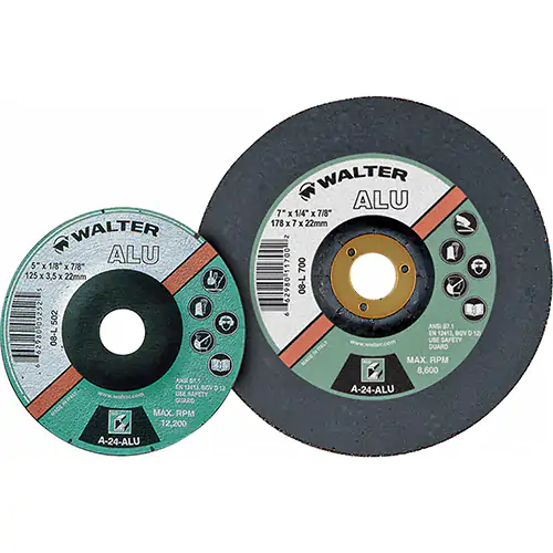 4-1/2X1/4 ALU GR WHEEL