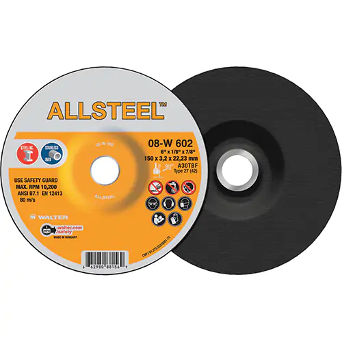 6 X 1/8 ALLSTEEL WHEEL