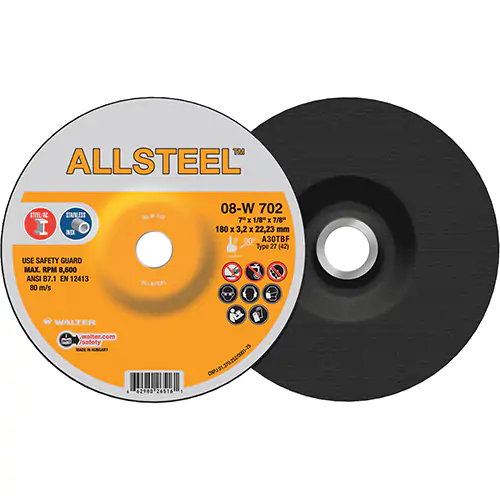7 X 1/8 ALLSTEEL WHEEL