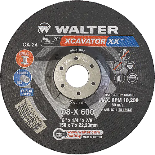 6'' X 1/4'' X 7/8'' XCAVATOR XX