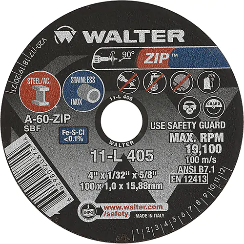 4X1/32X5/8 ZIP C/O WHEELS