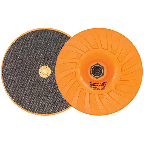 6" QS BACKING PAD 5/8"-11