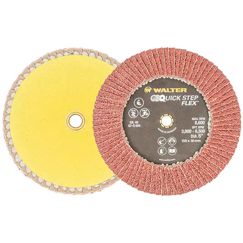 6" GR40 QS FLAP DISC