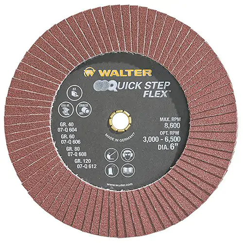 6" GR80 QS FLAP DISC