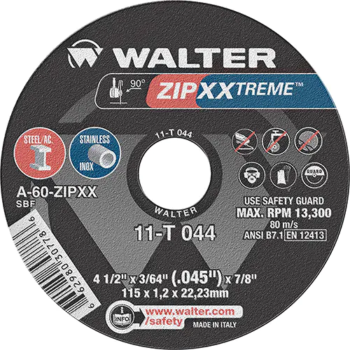 4-1/2X3/64 ZIP XXTREME WHEELS