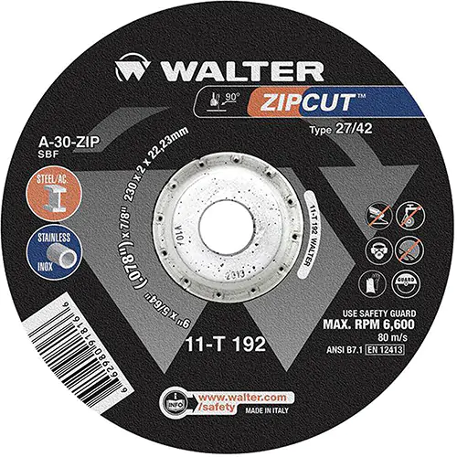 9X5/64 ZIP WHEEL TYPE 27