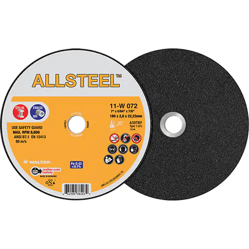 ALLSTEEL 7X5/64X7/8'' T1 CUT-OFF WHEEL