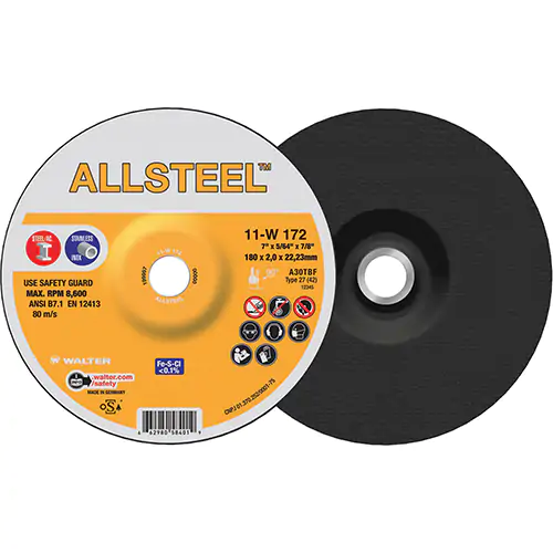 ALLSTEEL 7X5/64X7/8'' T27 CUT-OFF WHEEL
