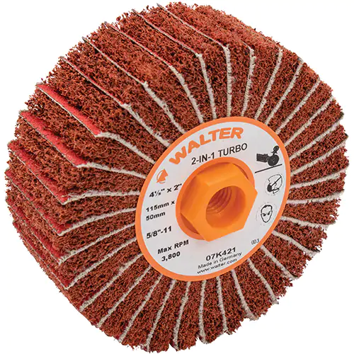 4-1/2X2X5/8-11" TWO-IN-ONE TURBO DRUM