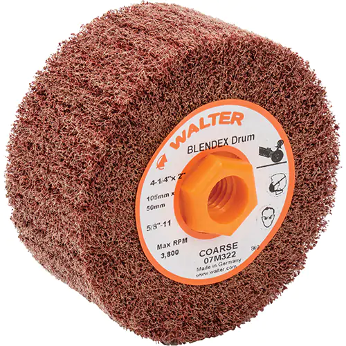 4-1/4" X 2" X 5/8"-11 COARSE BLENDEX DRUM