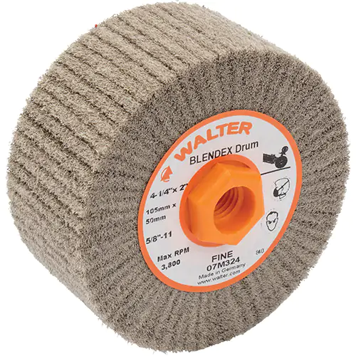 4-1/4" X 2" X 5/8"-11 FINE BLENDEX DRUM