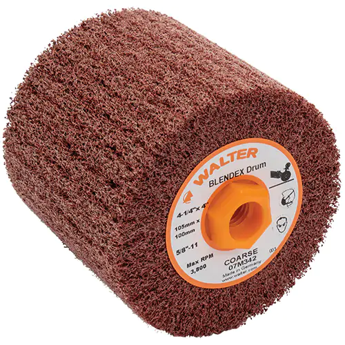 4-1/4" X 4" X 5/8"-11 COARSE BLENDEX DRUM