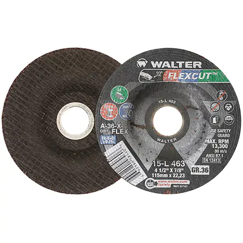 4-1/2" X 7/8 GR36 FLEXCUT