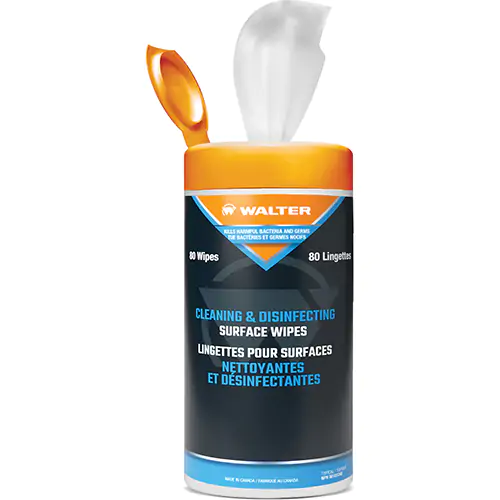 WLT H-DUTY DISINFECTING WIPES – 80CT