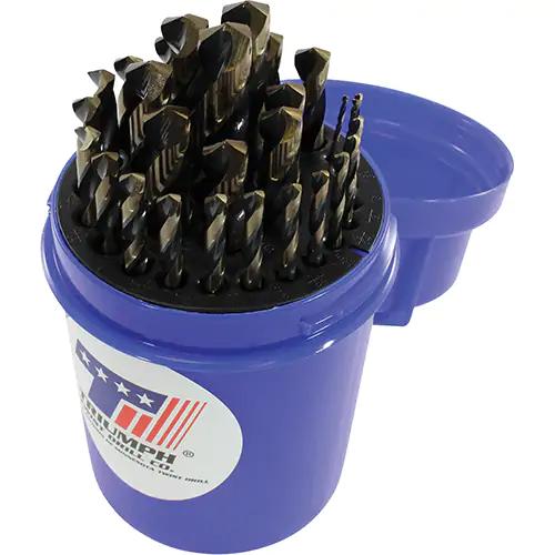 MRO Plus Sets Set 115 Piece Premium HSS Black & Bronze Oxide 115 pc