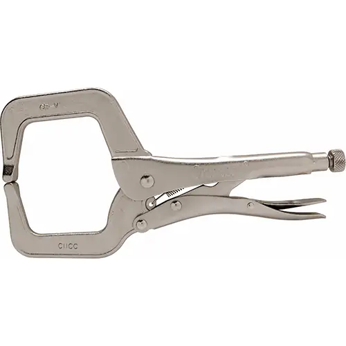 11" Locking C-Clamp with Regular Tips