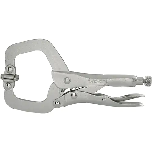 6" Locking C-Clamp with Swivel Pads