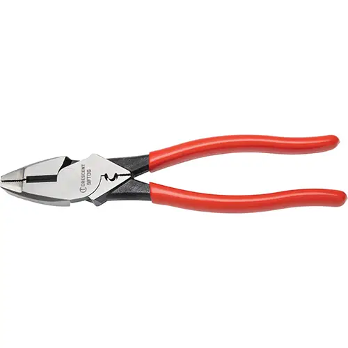 9-1/2" Dipped Handle Lineman Fish Tape Puller Pliers
