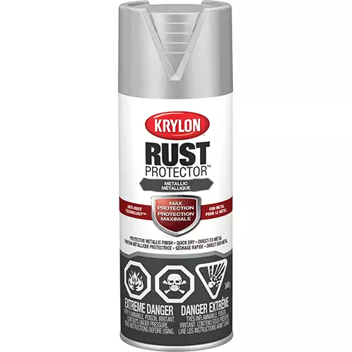 Krylon® Rust Protector™ Metallic Finish, Aluminum, 312 g