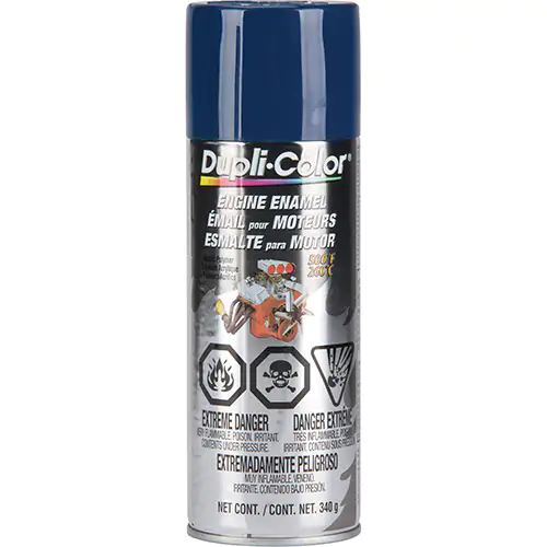Dupli-Color® Engine Enamel with Ceramic, Gloss, Ford Dark Blue, 340 g