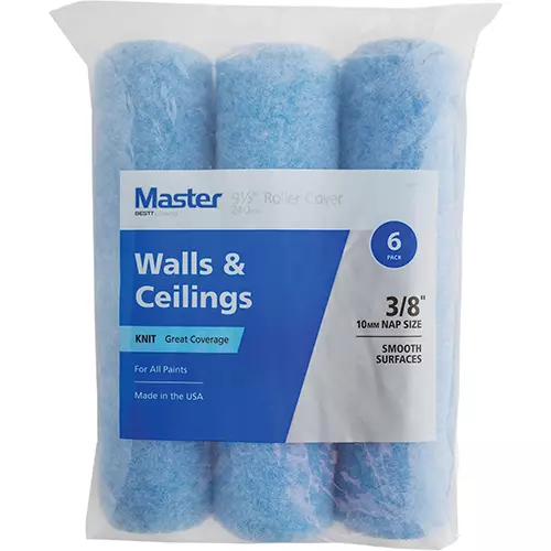 Bestt Liebco® Master Polyester Knit Roller Cover, 240 mm x 10 mm, 6 each