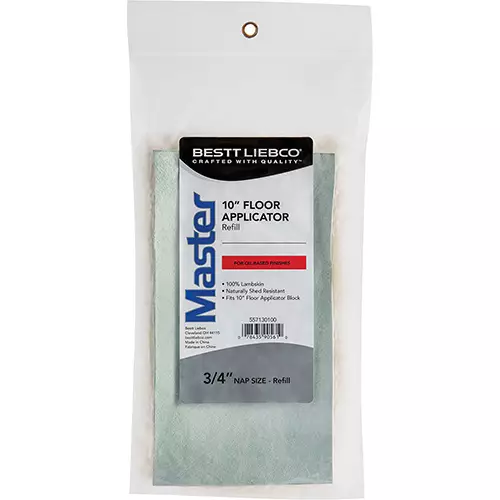 Bestt Liebco® Lambskin Floor Applicator Replacement Pad, 10 in., 3/4 in. Nap