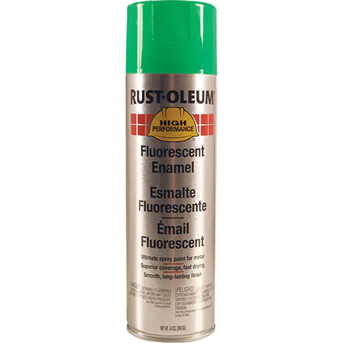 High Performance V2100 System Enamel Spray Paint-FLUORESCENT GREEN