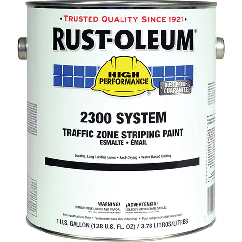 High Performance 2300 System Traffic Zone Striping Paint- TRAFFIC FLAT BLUE