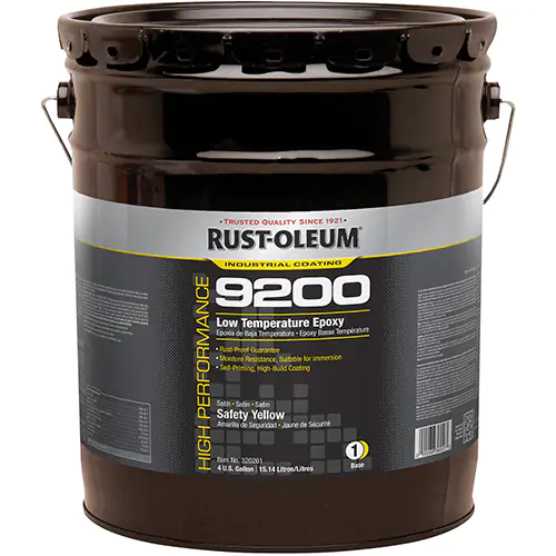 ROCEpoxy Direct-to-Metal Low Temperature Cure Epoxy 9200-SAFETY YELLOW