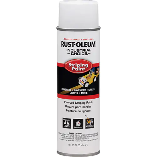 Industrial Choice,S1600 System Inverted Striping Paint, White