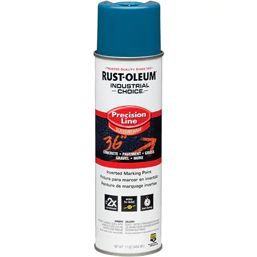 Industrial Choice M1600 System SB Precision Line Marking Paint CAUTION BLUE