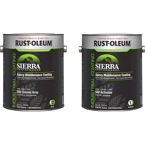 S60 SYSTEMWATER-BASED EPOXY MAINTENANCE COATING-GLOSS KIT- CLASSIC GREY