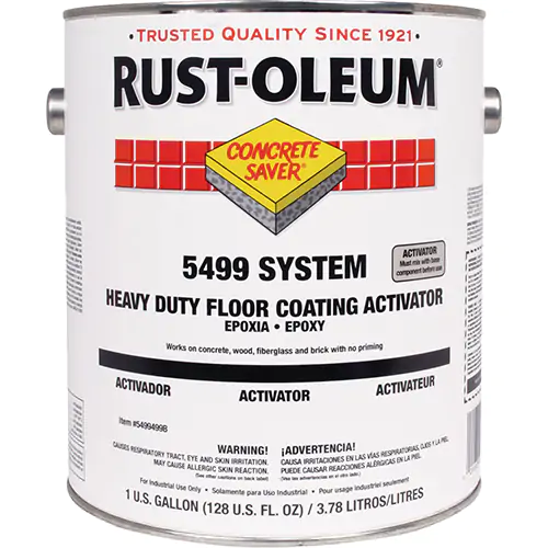 Concrete Saver 1Gal 5499 System Conctete Patching Compound Semi Gloss Gray Part A