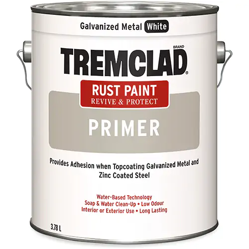 TREMCLAD® Rust Primer 1-GL GALVANIZD WHITE PRIMER